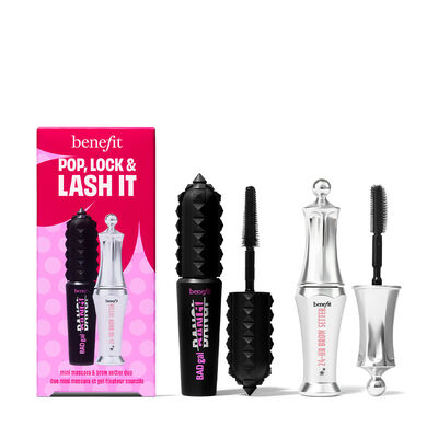 POP, LOCK & LASH IT (D&Uacute;O MINI DE MASCARA DE PESTA&Ntilde;AS Y GEL FIJADOR PARA CEJAS)